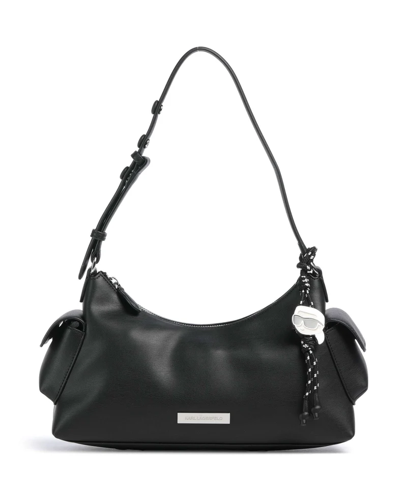 Karl Lagerfeld Ikon Axelremsväska black