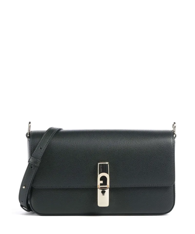 Furla Iride S Crossover väska deep green