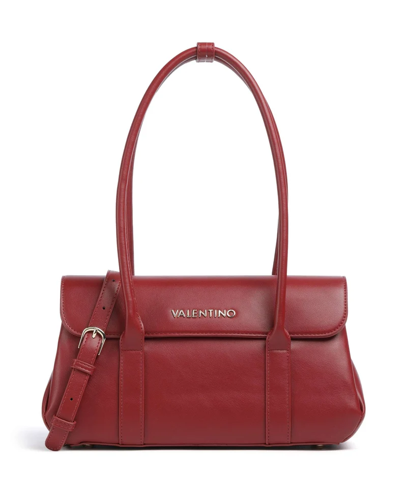 Valentino Bags West Re Axelremsväska rosso scuro