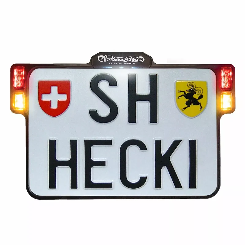 HEINZ BIKES LIC.PLT.3IN1 W/TL BK SWI HBKZ2.0-MB-3TS-CH