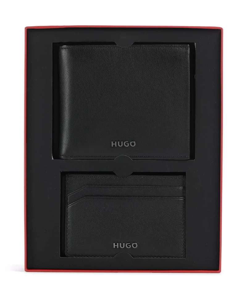Hugo Gift Box Korthållare black