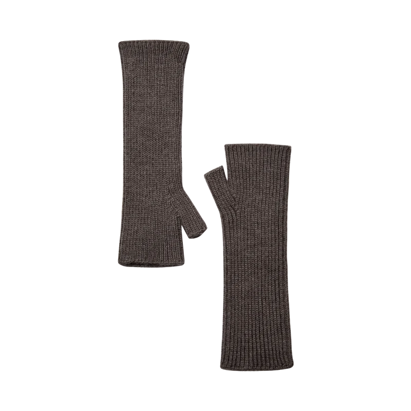 MMTova Wool Rib Mittens - Subterranean