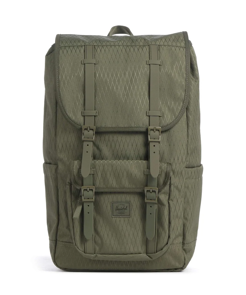 Herschel Little America 30 Ryggsäck ivy green diamond