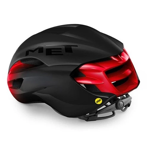 MET Helmet Manta MIPS Svart/Röd storlek M 56-58cm