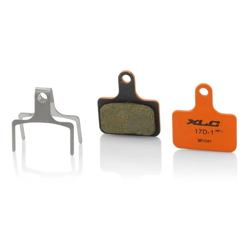 XLC Disc brake pad BP-O41 Shimano XTR BR-M9100, Dura Ace BR-R9170, Ultegra BR-R8070, BR-R805, BR-RS505, BR-RS405, BR-RS-305, Metrea BR-U5000 Organic pad Steel plate 1 set