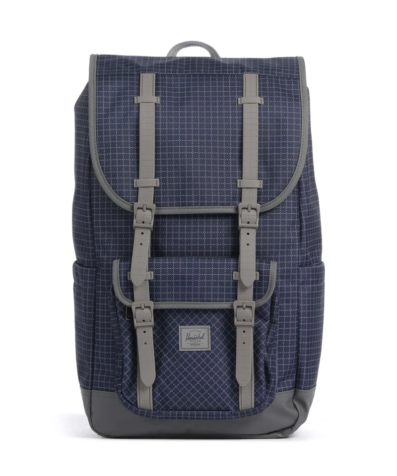 Herschel Little America 30 Ryggsäck grid naval academy/magnet