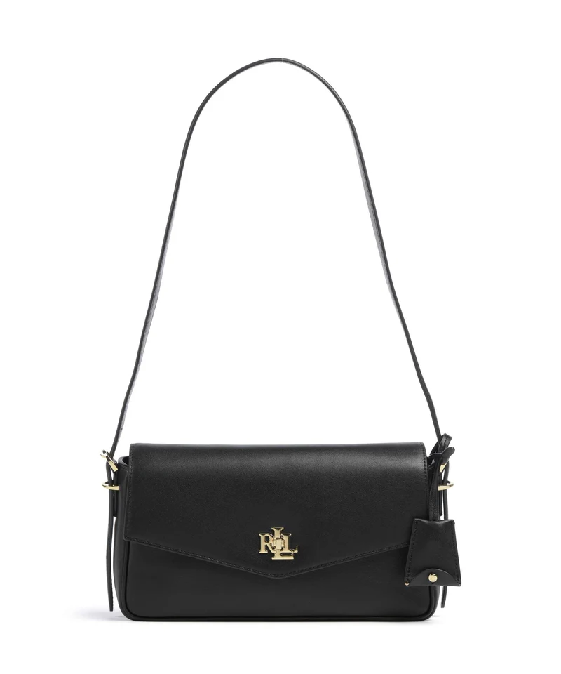 Lauren Ralph Lauren Farrah Medium Axelremsväska black