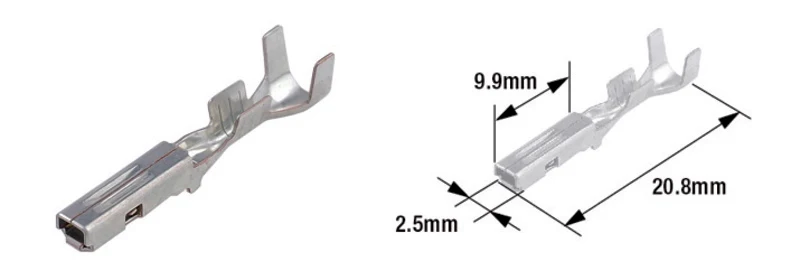 TOURMAX Hona-terminalstift Typ 060 (FRM) – Mässing – ETP-70