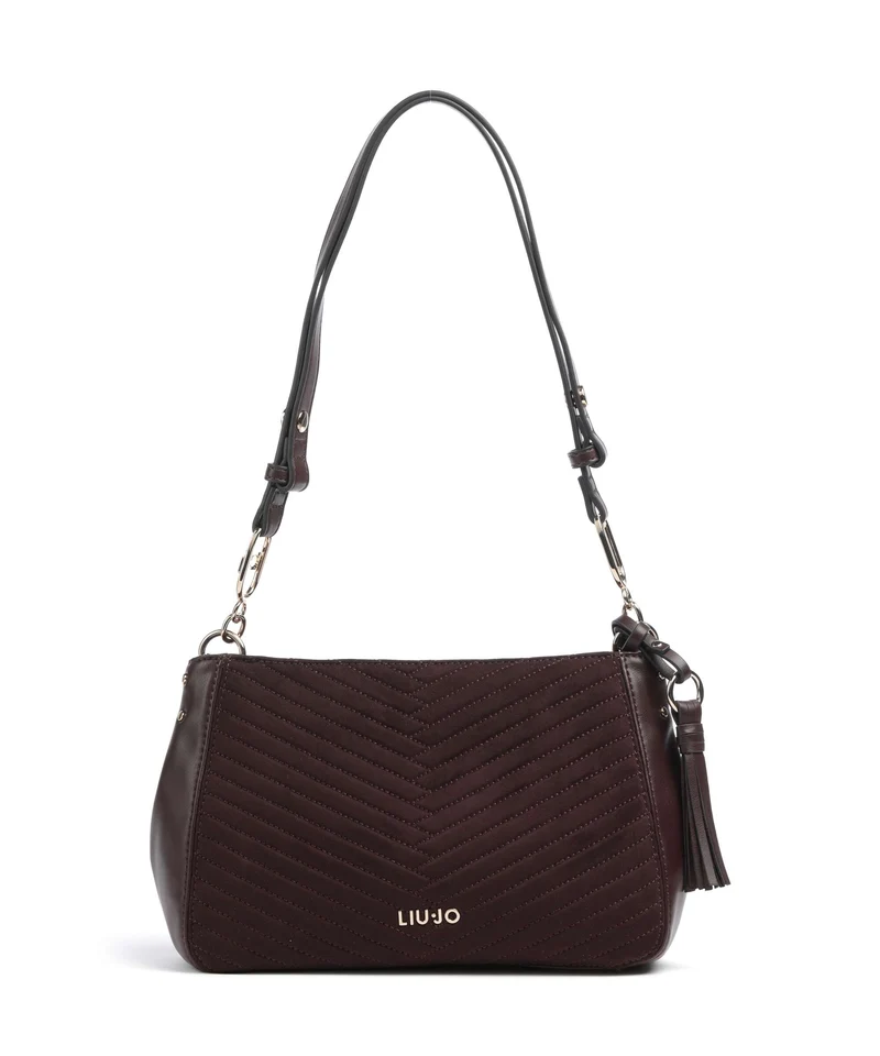 Liu Jo Cirry M Axelremsväska red aubergine