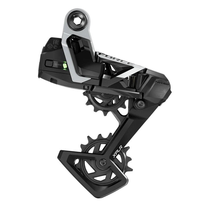 SRAM Rear derailleur Force 1 AXS XPLR E1 13 speed Unicorn Black/Laser Foil