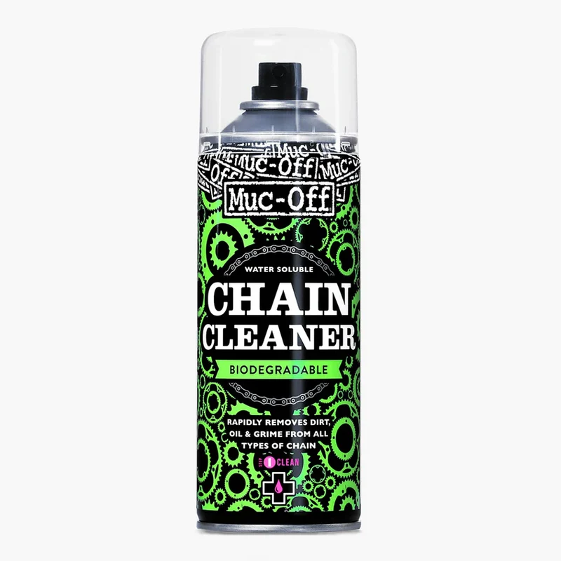 MUC-OFF Chain Cleaner 1x 400 ml, Breaks down oil and grease,