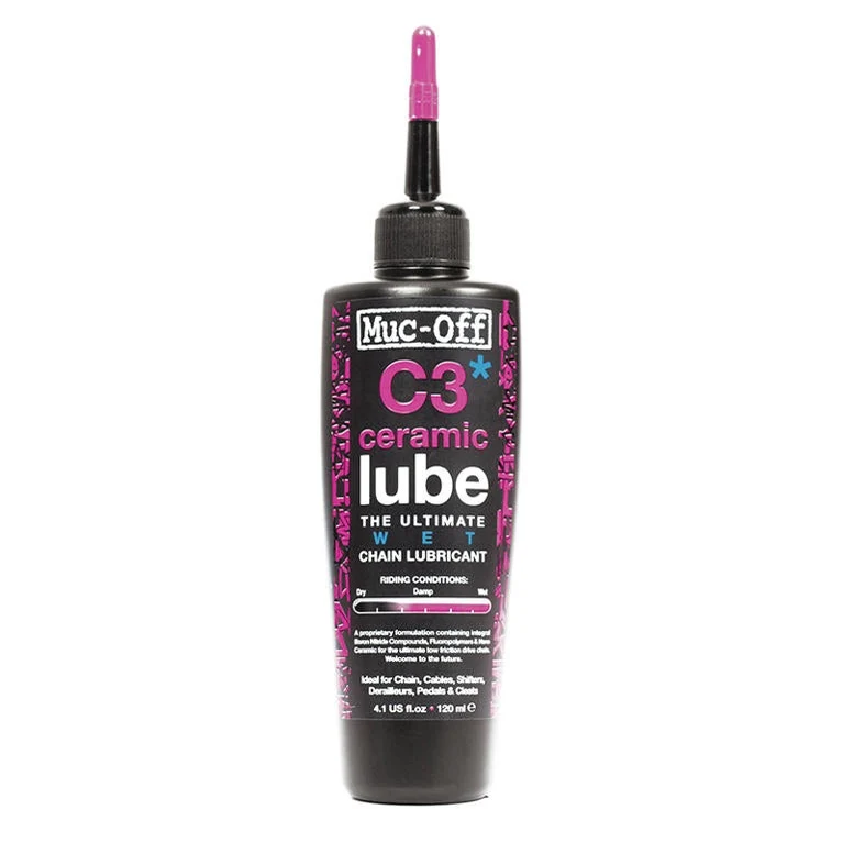 MUC-OFF Wet Lube - C3 Ceramic 120 ml Repels water and prevents corrosion,