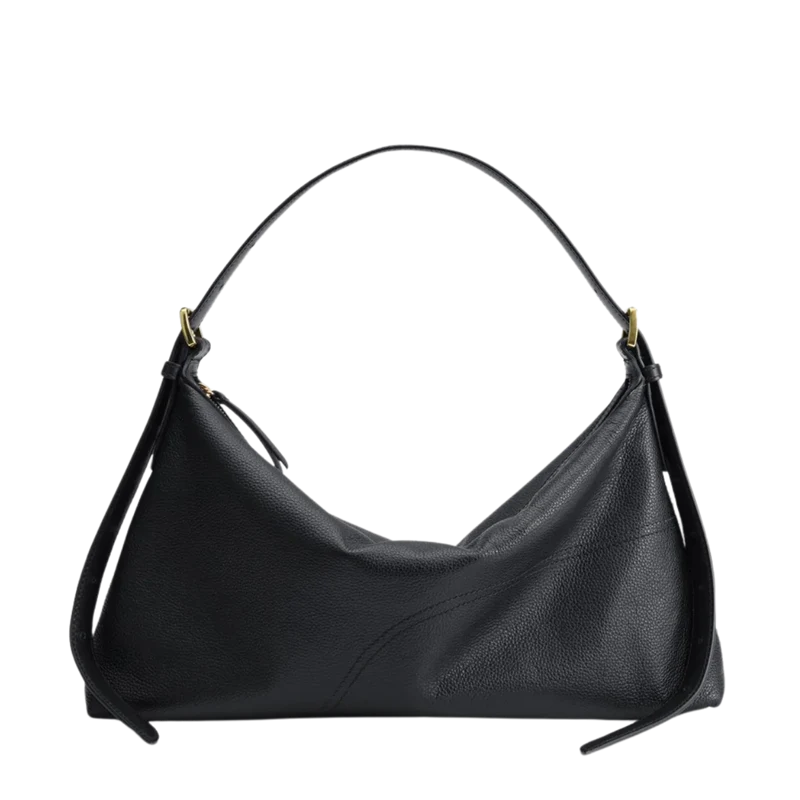 Castellare Black Grained Calf - Black