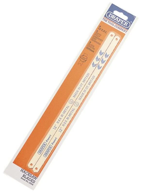 DRAPER Hacksaw Blades 300mm 2pcs 19344.0