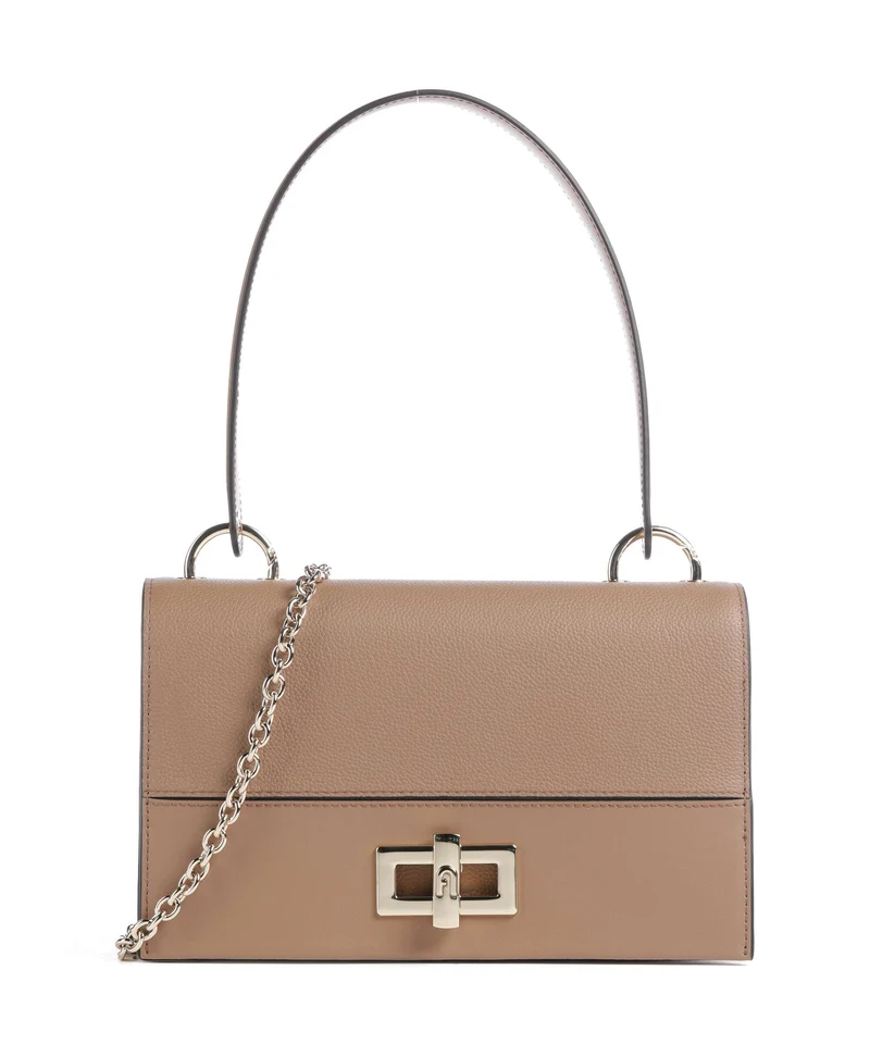 Furla Amelia M Axelremsväska toffee
