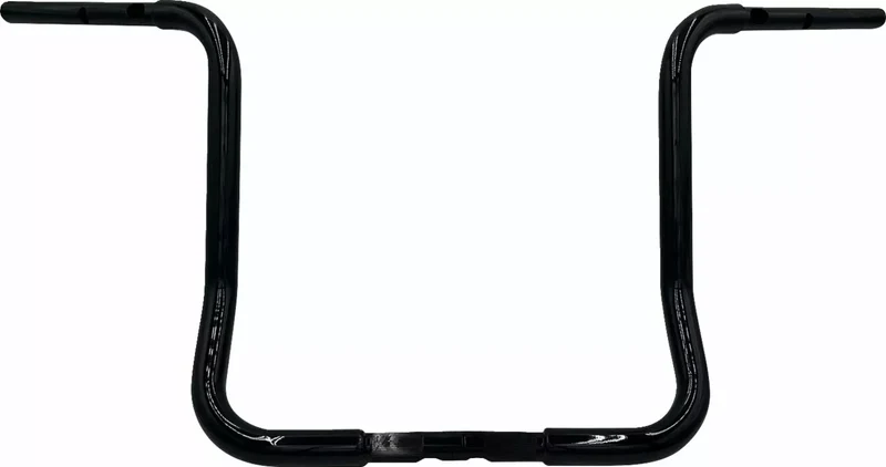 FAT BAGGERS INC. H-BAR RND TOP BLK 1.25 16 FLHX 943016-B