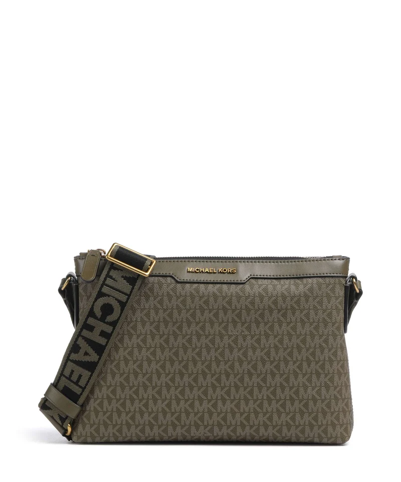 Michael Kors Hudson Crossover väska loden