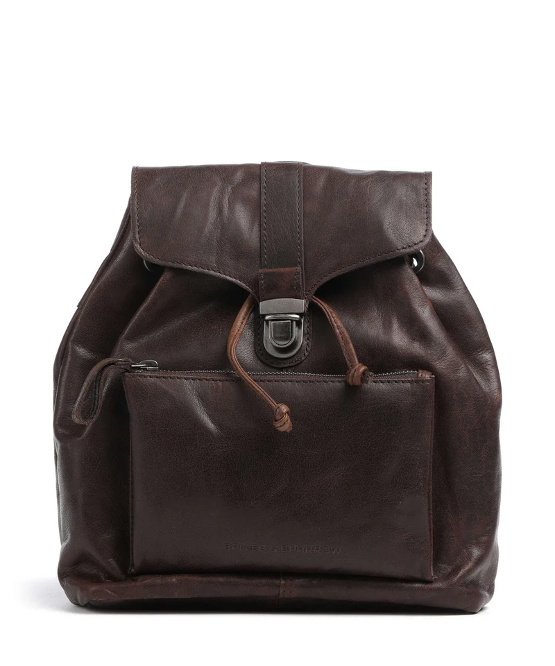 Spikes & Sparrow Bronco Tamara Ryggsäck dark brown