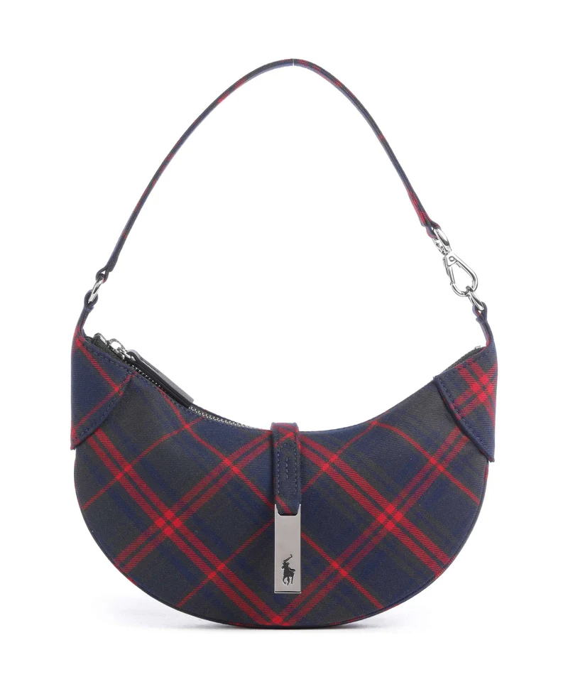 Polo Ralph Lauren ID Collection Small Axelremsväska multi plaid
