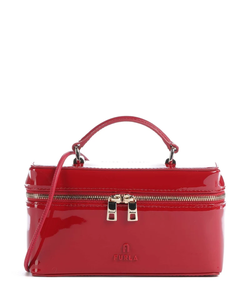 Furla Camelia Micro Crossover väska rosso