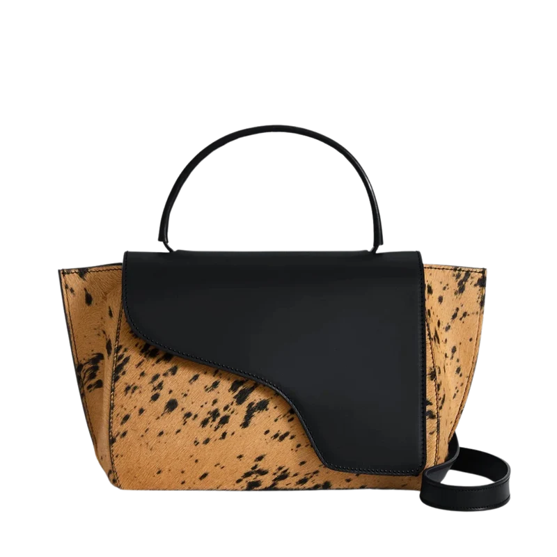 Arezzo Cannella Printed Mini - Black/Cannella