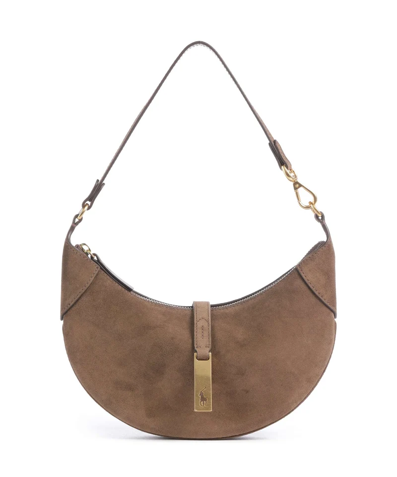 Polo Ralph Lauren ID Collection Small Axelremsväska gingerbread