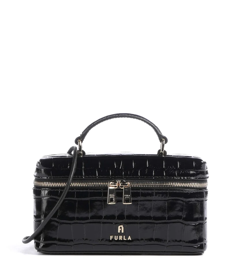 Furla Camelia Micro Crossover väska nero