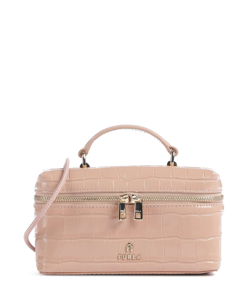 Furla Camelia Micro Crossover väska cloudy pink