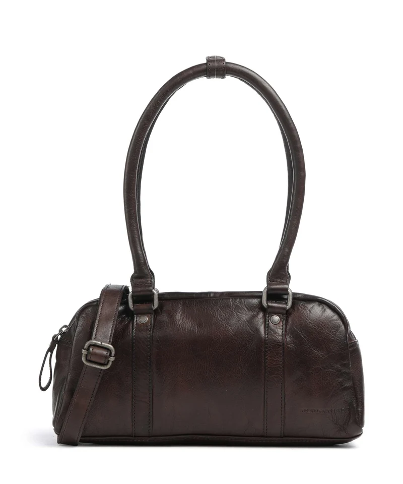 Spikes & Sparrow Apache Lisa Axelremsväska dark brown