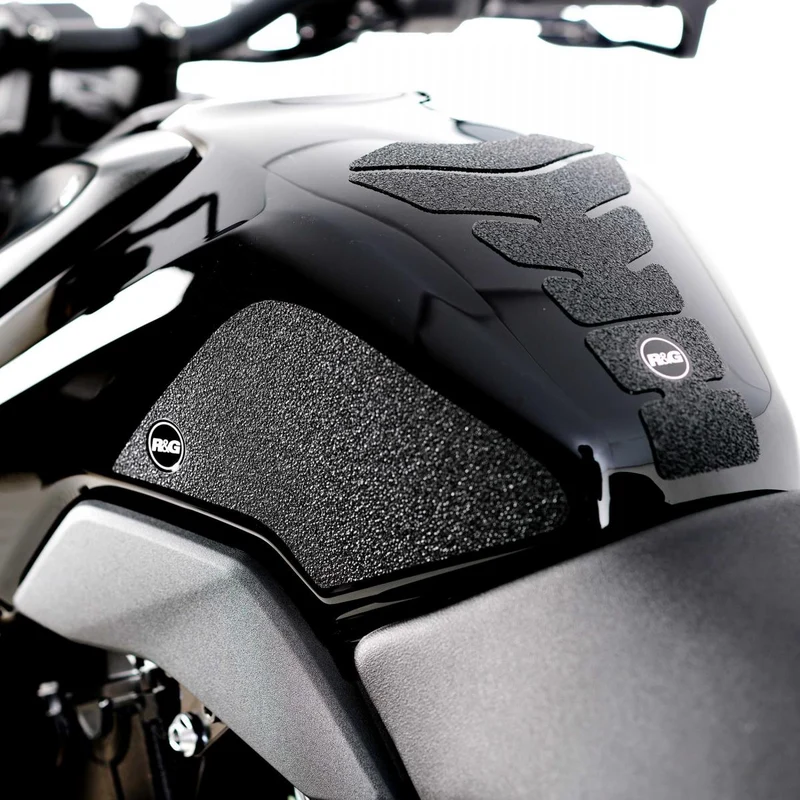 Suzuki GSX-8S / GSX-8R Tank Traction Grips : BLACK 2-Grip Kit