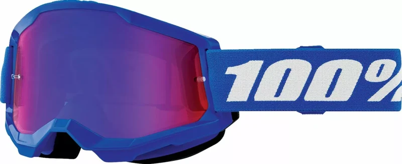 100% GOGGLE STRATA 2 JNR BLUE MR RD 50032-00008