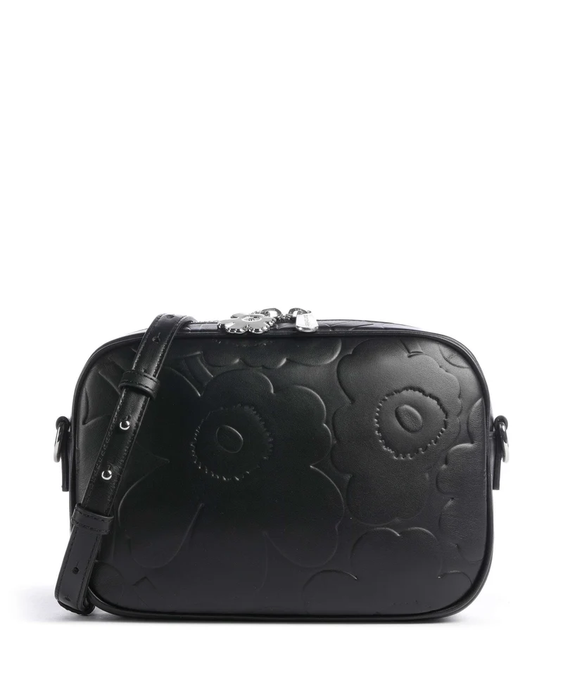 Marimekko Gratha Unikko Crossover väska black