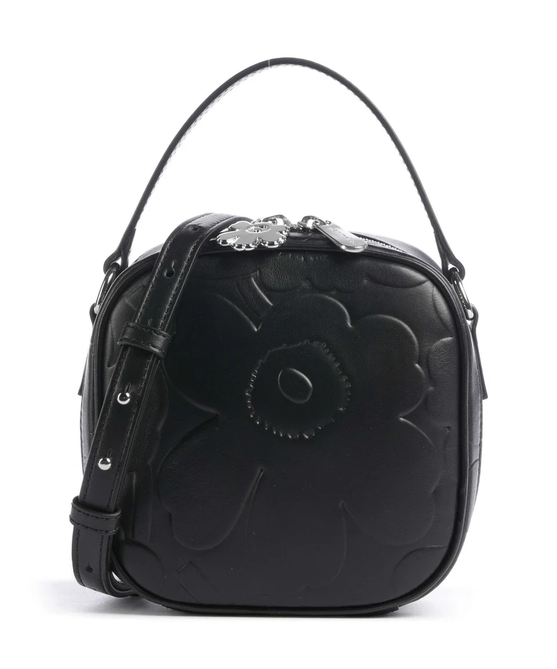 Marimekko Gratha Unikko Mini Crossover väska black