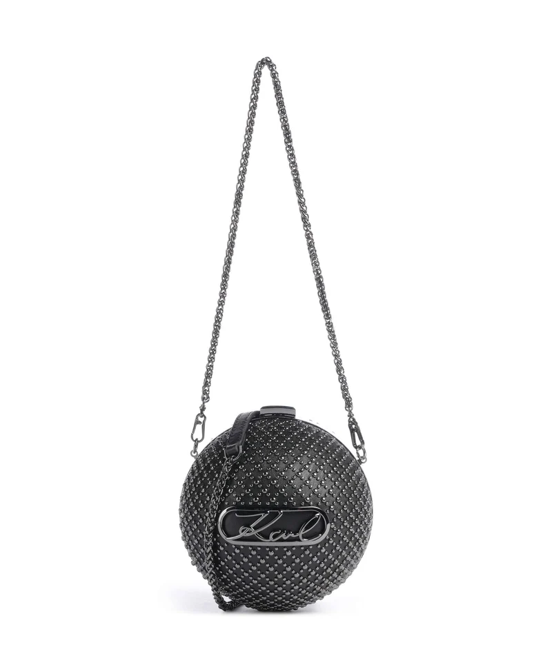 Karl Lagerfeld K/Signature Axelremsväska black embellishment