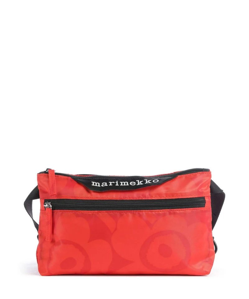 Marimekko Neat Unikko S Axelremsväska red