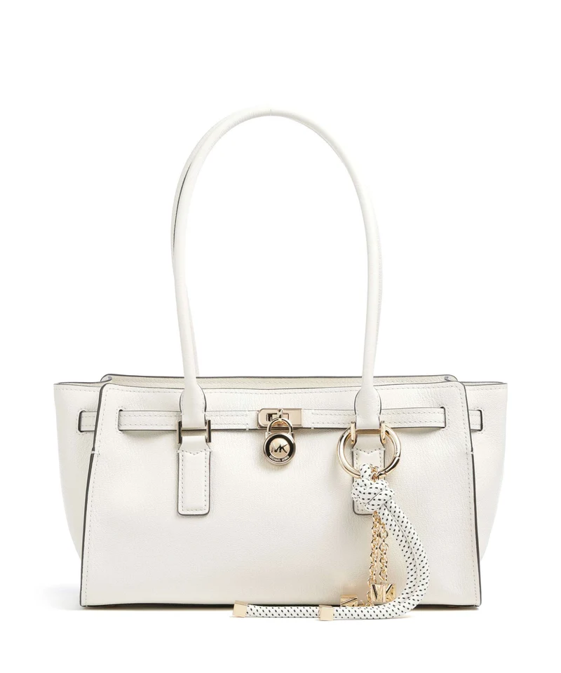 Michael Kors Hamilton Moderne Small Axelremsväska eggshell