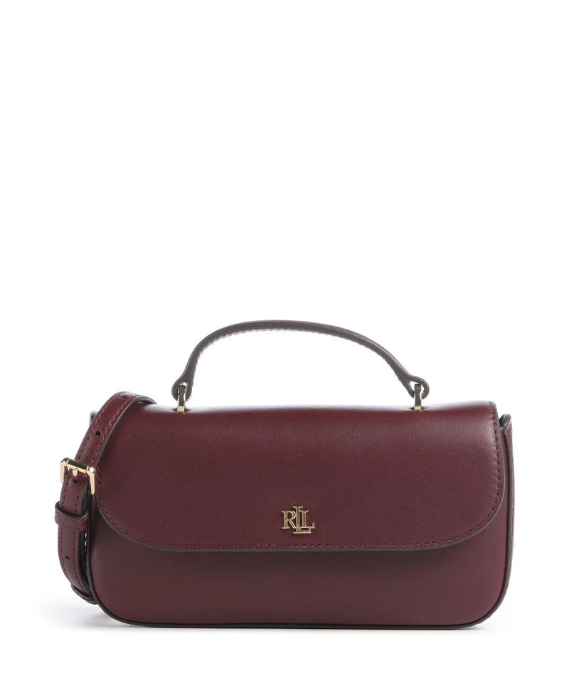 Lauren Ralph Lauren Marcy Large Crossover väska dark garnet