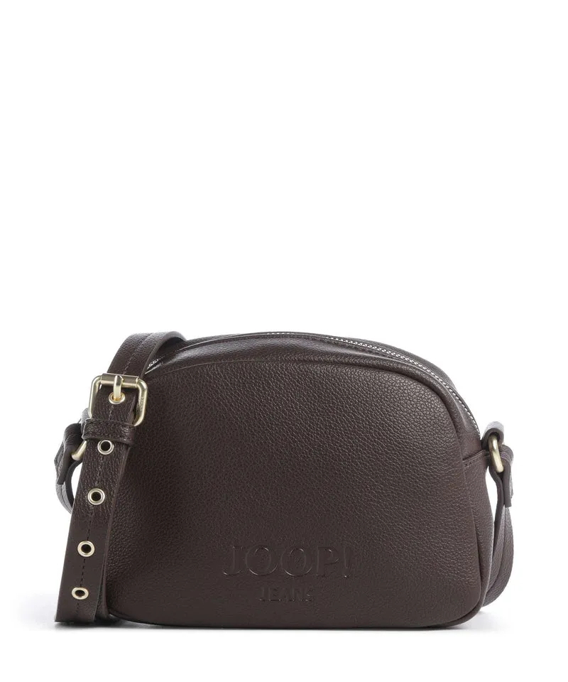 JOOP! Jeans Cuore Lettera Issie Crossover väska darkbrown