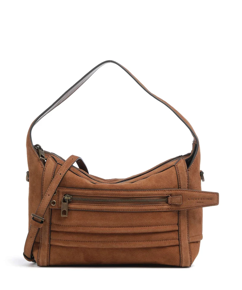 Liebeskind Delia Suede S Axelremsväska brown