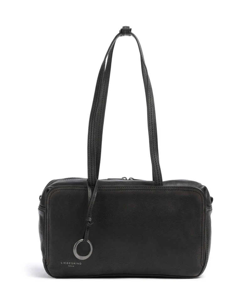 Liebeskind Clarice II Vintage Pebble M Axelremsväska black