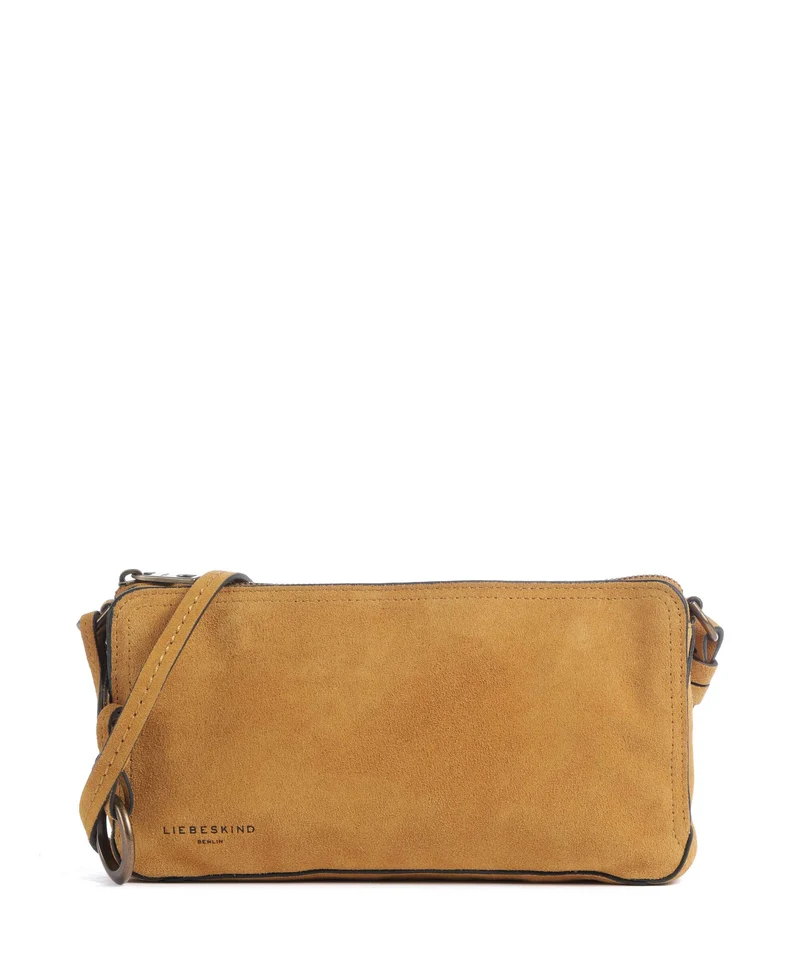 Liebeskind Clarice II Hydro Suede M Crossover väska honey suede