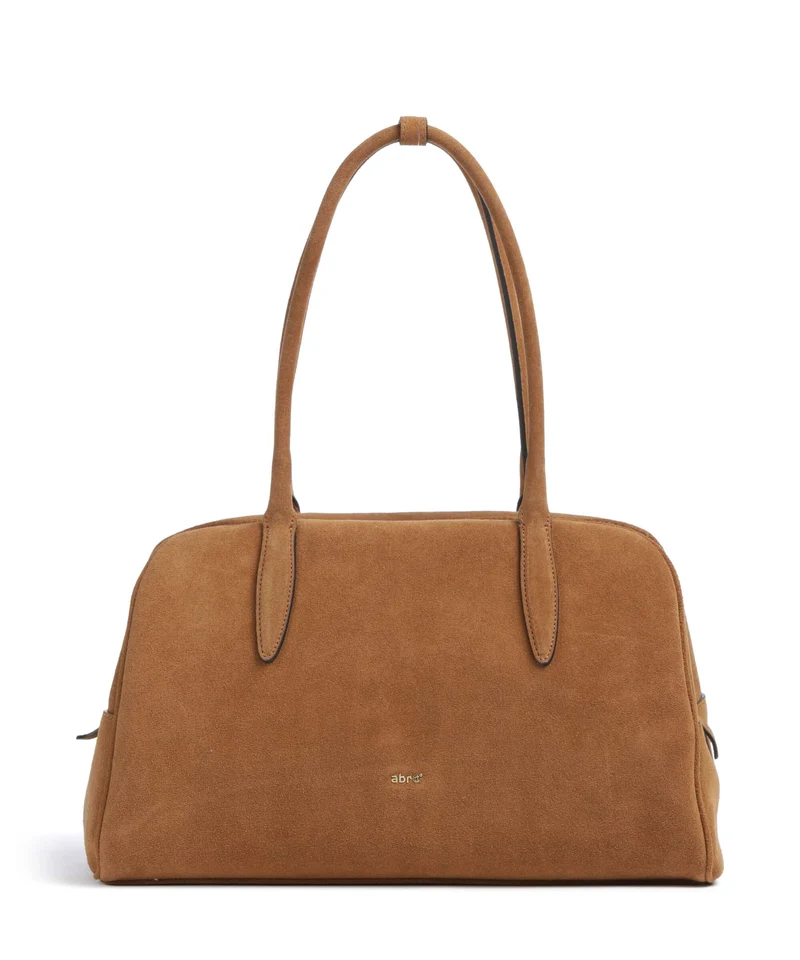 Abro Suede Amara Axelremsväska cuoio