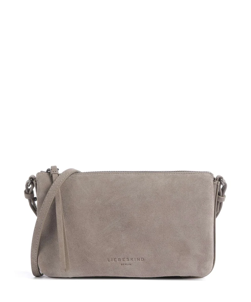 Liebeskind Nina Hydro Suede S Crossover väska neutral grey