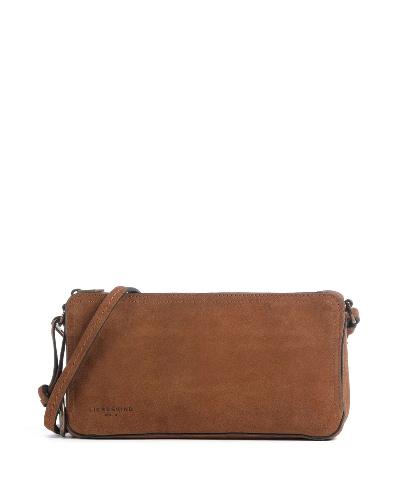 Liebeskind Clarice II Hydro Suede M Crossover väska brown