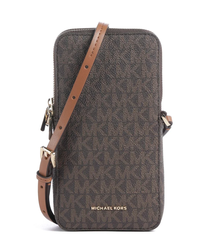 Michael Kors Jet Set Small Telefonväska brown/acorn