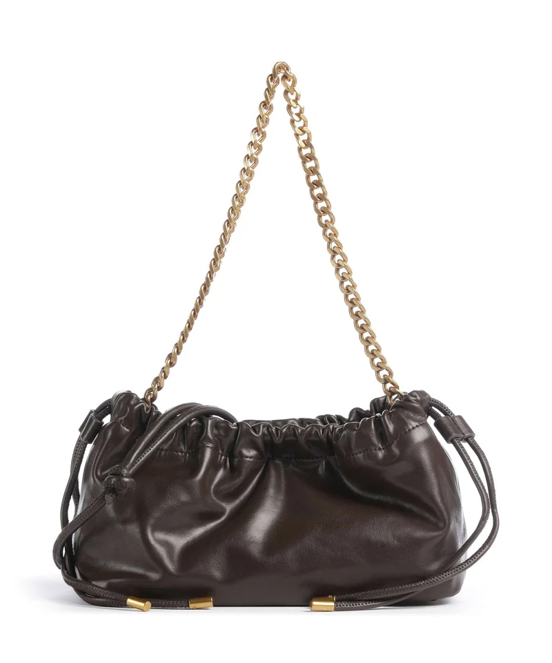 The Kooples Axelremsväska brown