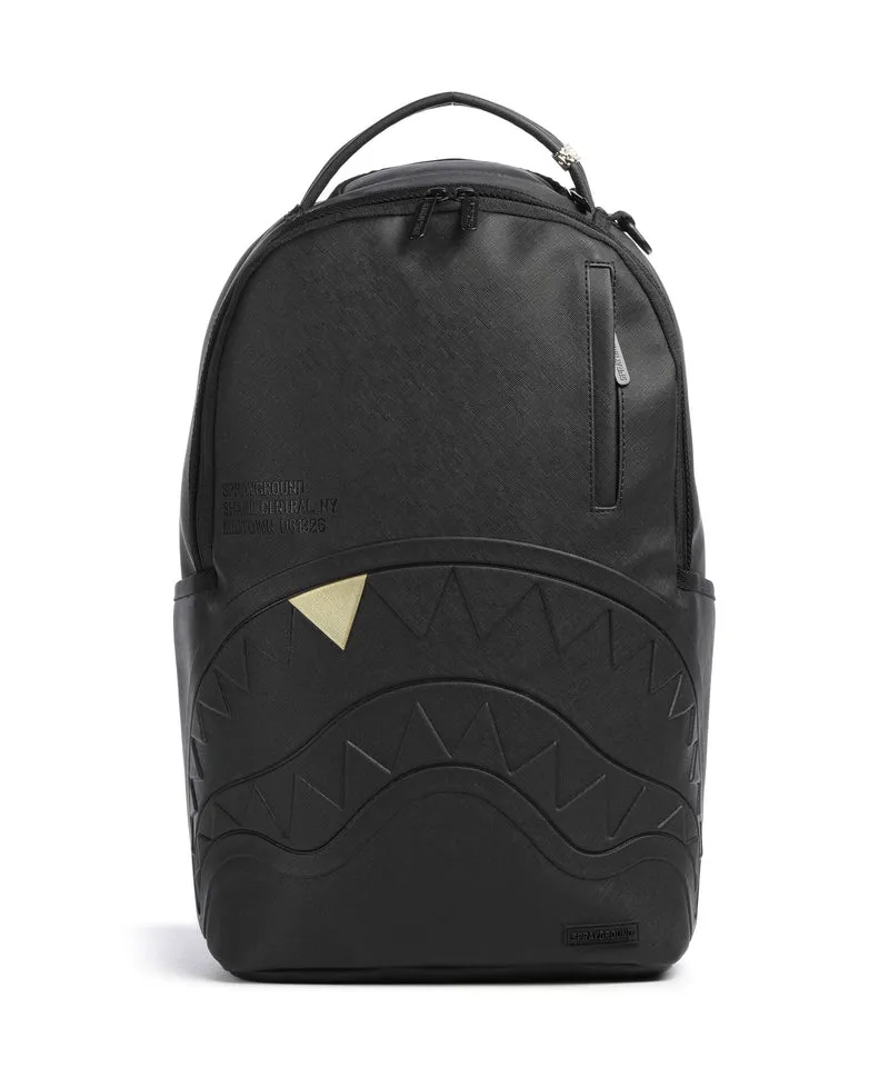 Sprayground Blacked Out Embossed Gold Tooth Ryggsäck black