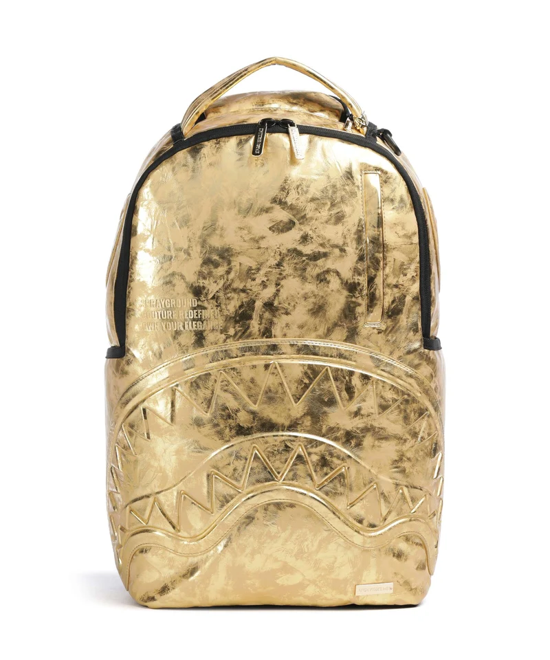 Sprayground Gold Weathered Ryggsäck gold