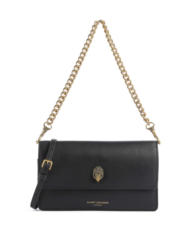 Kurt Geiger Sloane Soft Small Axelremsväska black