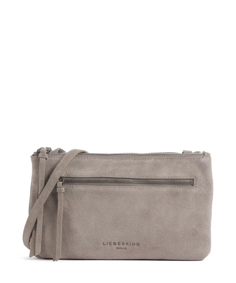 Liebeskind Zena Hydro Suede S Crossover väska neutral grey